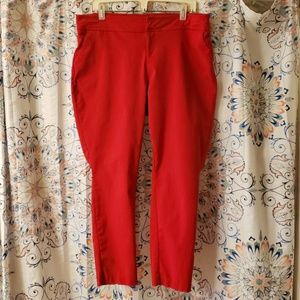 Red Torrid Slacks Size 14